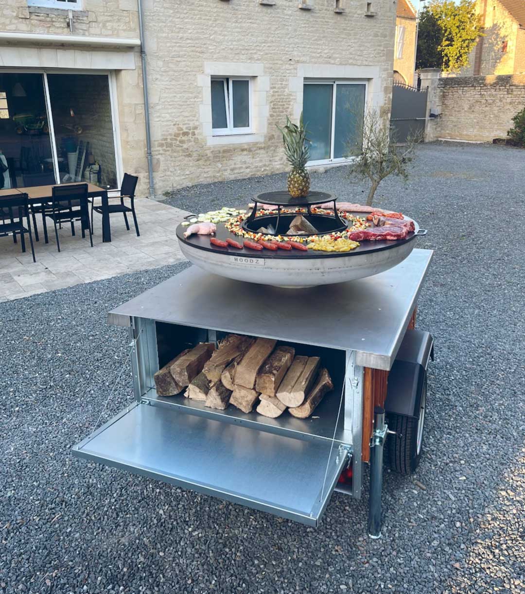 location brasero normandie evenements